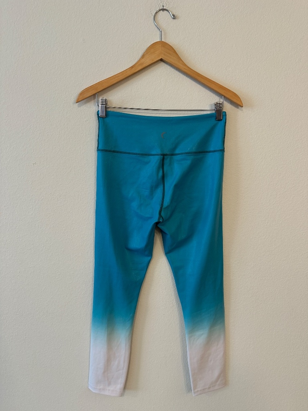ZYIA Active Blue Ombre 7/8 Leggings Women's Size 6-8 High Rise Yoga - Picture 2 of 3